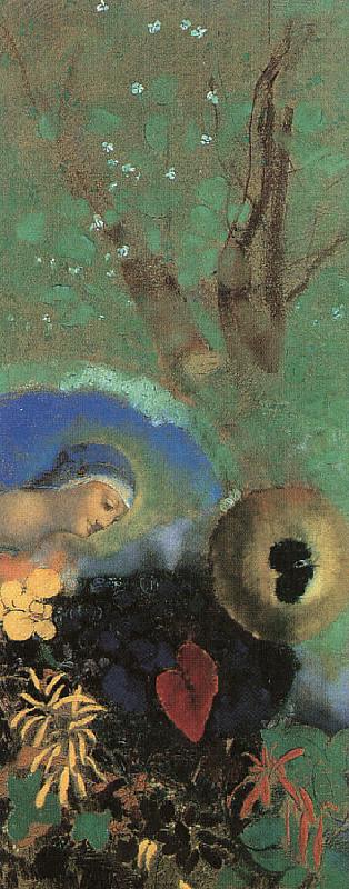 Homage to Leonardo da Vinci, Odilon Redon